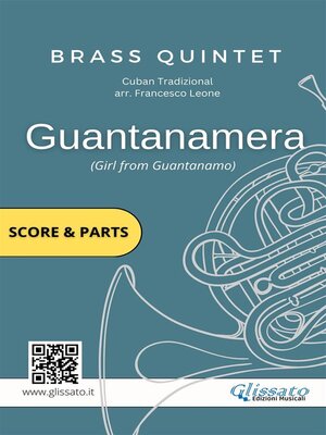 cover image of Brass Quintet score & parts--Guantanamera